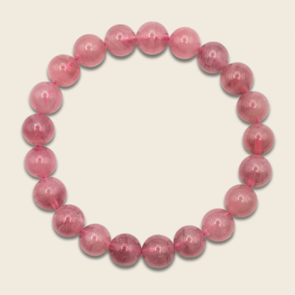 High Grade Madagascar Rose Quartz Bracelet